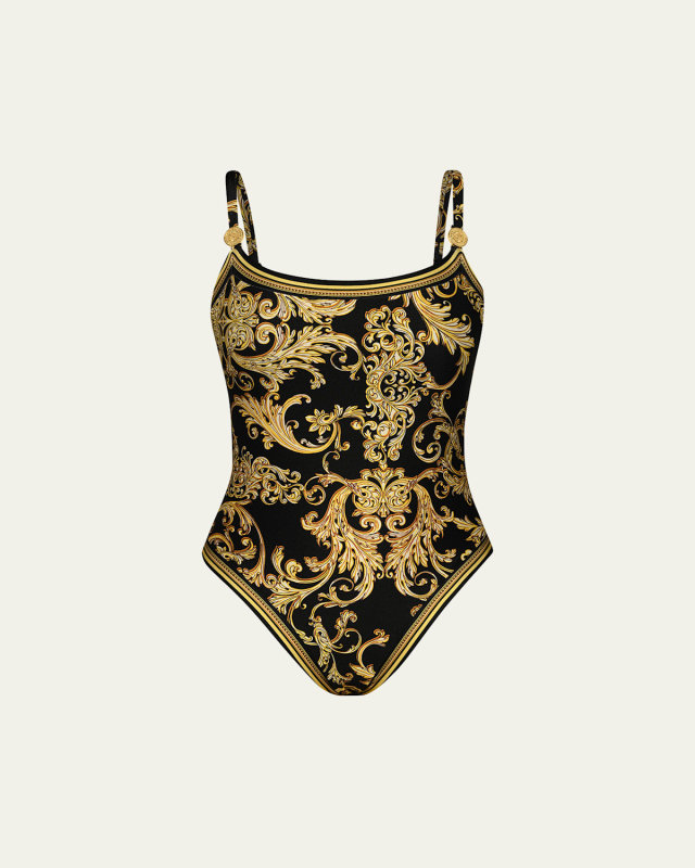 Remi Baroque Basic One-Piece Swimsuit